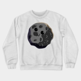 cartoon asteroid Crewneck Sweatshirt